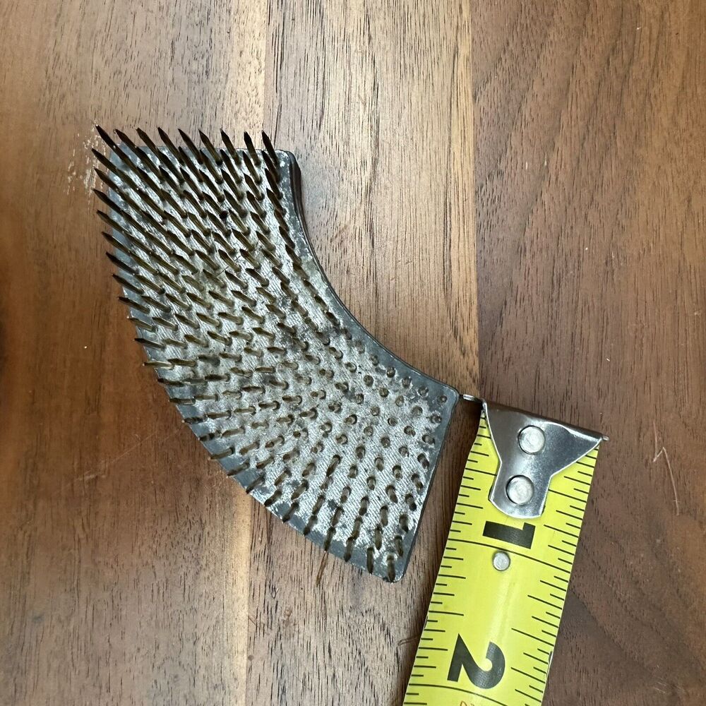 Two's Company Ikebana Pin Arranger Fan Shape Florist Frog Flower Arrangement - Picture 10 of 10